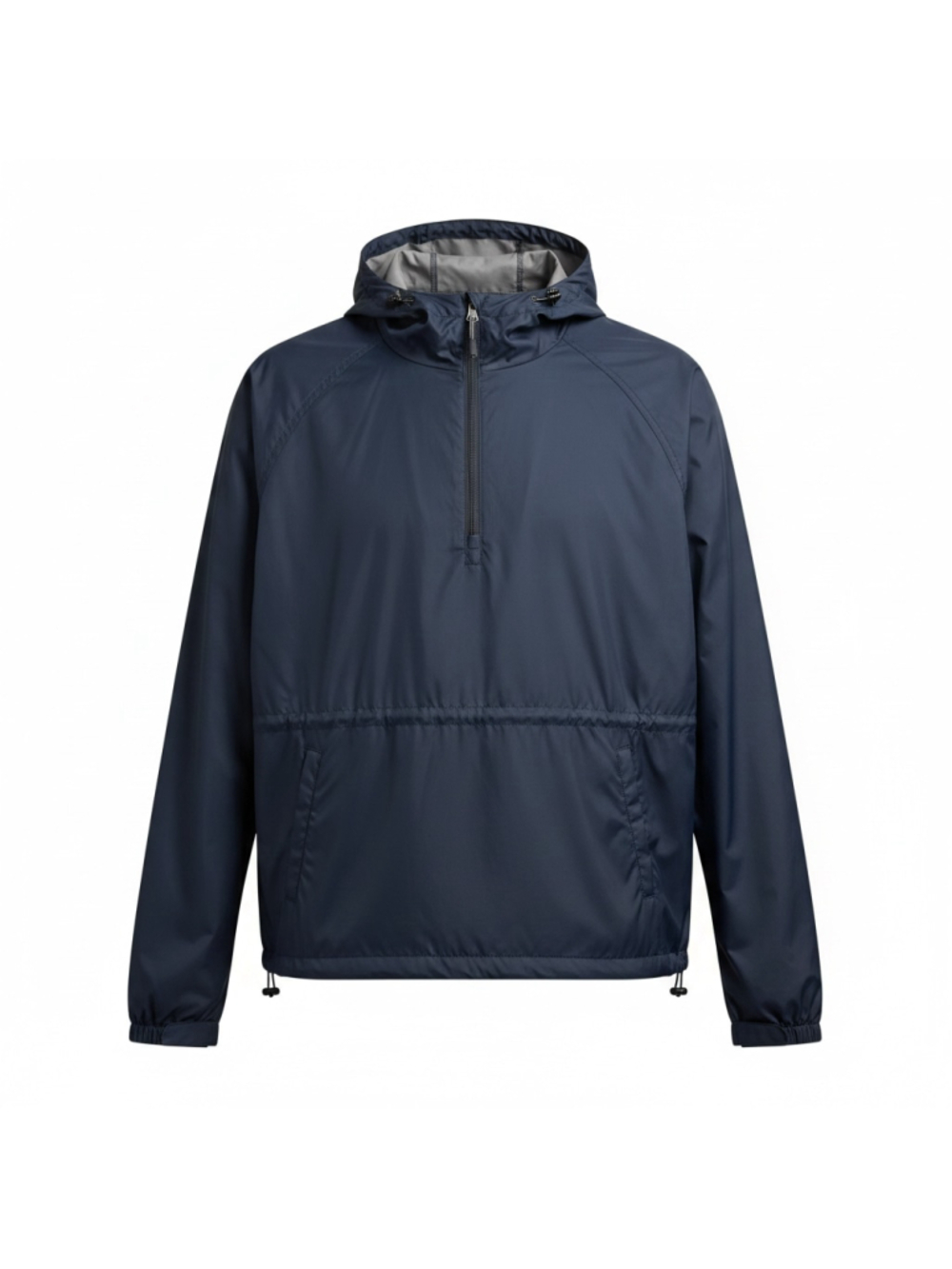 90 Degree by Reflex Cool Hooded Windbreaker Jacket Navy Full Zip XL Lightweight